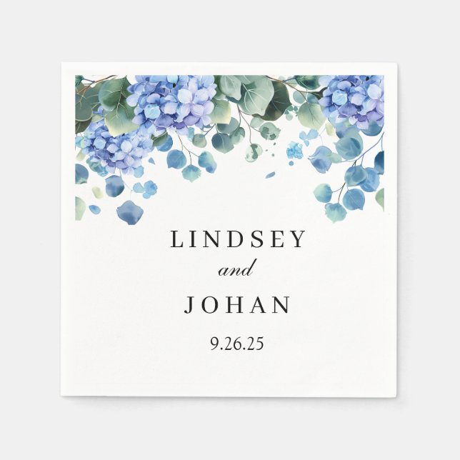 Servilleta De Papel Napkins de papel boda (Anverso)