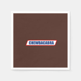 Servilleta De Papel Napkins de papel CHEWBACABRA
