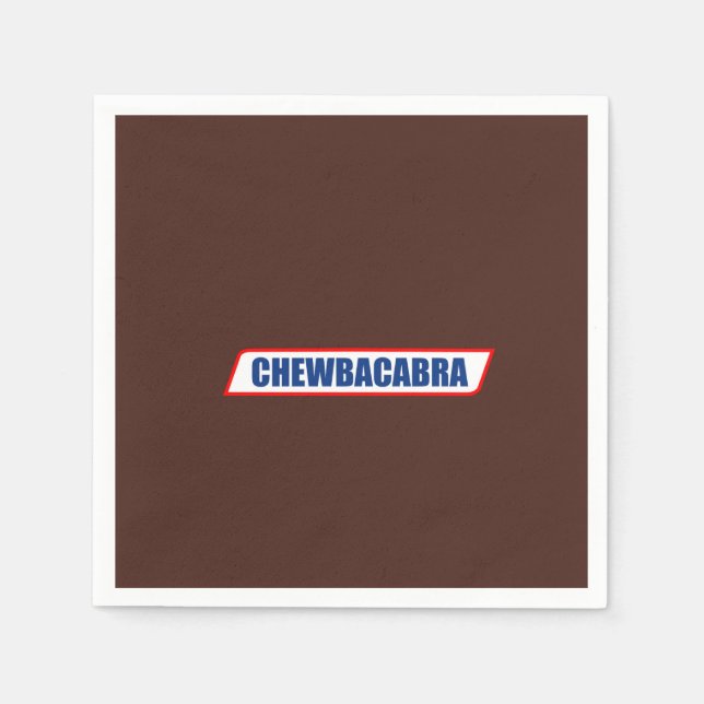Servilleta De Papel Napkins de papel CHEWBACABRA (Anverso)