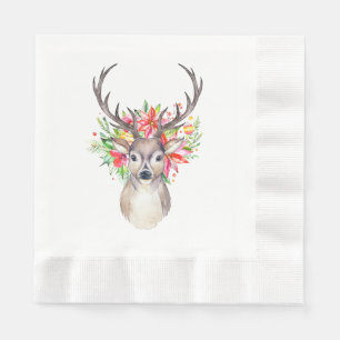 Servilleta De Papel Napkins de papel de ciervo para navidades