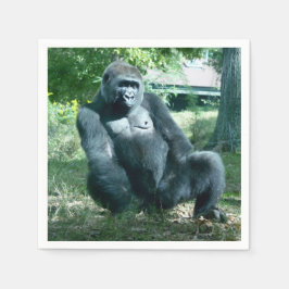 Servilleta De Papel Napkins de papel de gorila