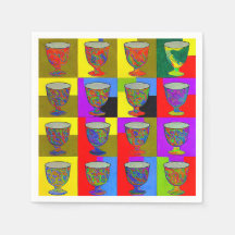 Napkins de papel de pascua