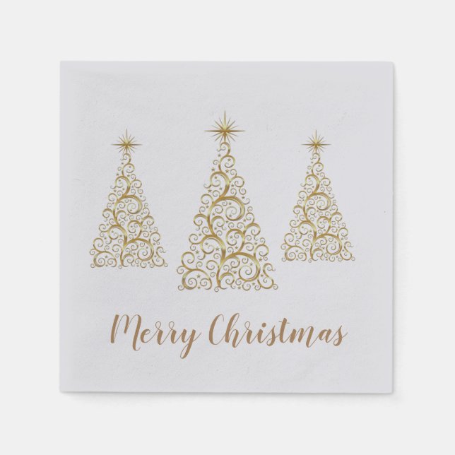 Servilleta De Papel Napkins de papel de vacaciones para navidades (Anverso)