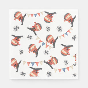 Servilleta De Papel Napkins de papel Fiesta Ninja