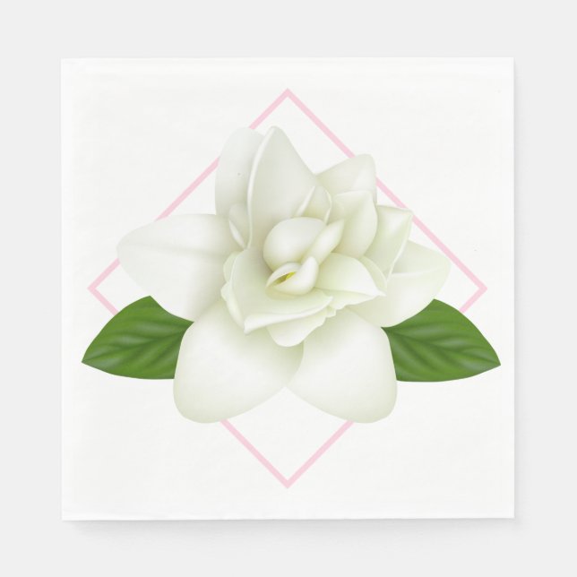 Servilleta De Papel Napkins de papel-gardenia Napkins (Anverso)