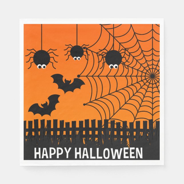 Servilleta De Papel Napkins de papel-Halloween (Anverso)