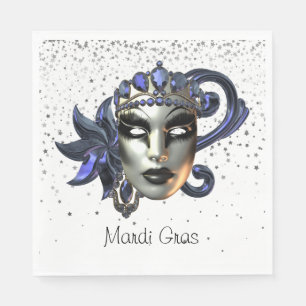Servilleta De Papel Napkins de papel Mardi Gras