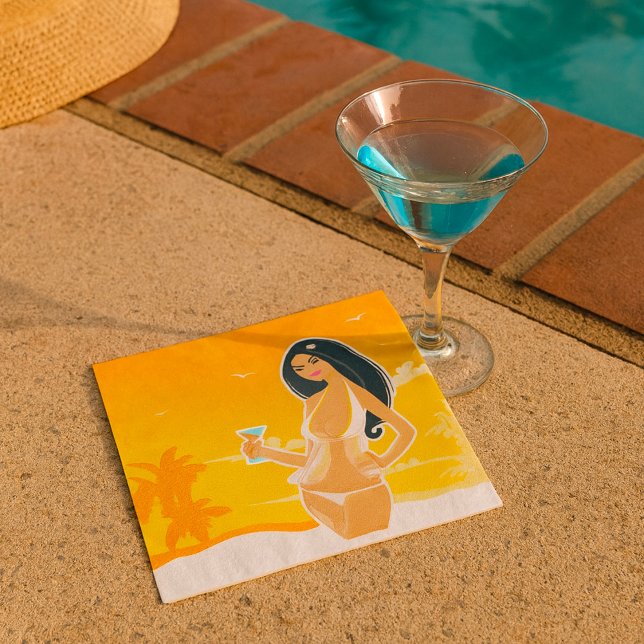 Servilleta De Papel Napkins de papel para mujeres de verano (Subido por el creador)