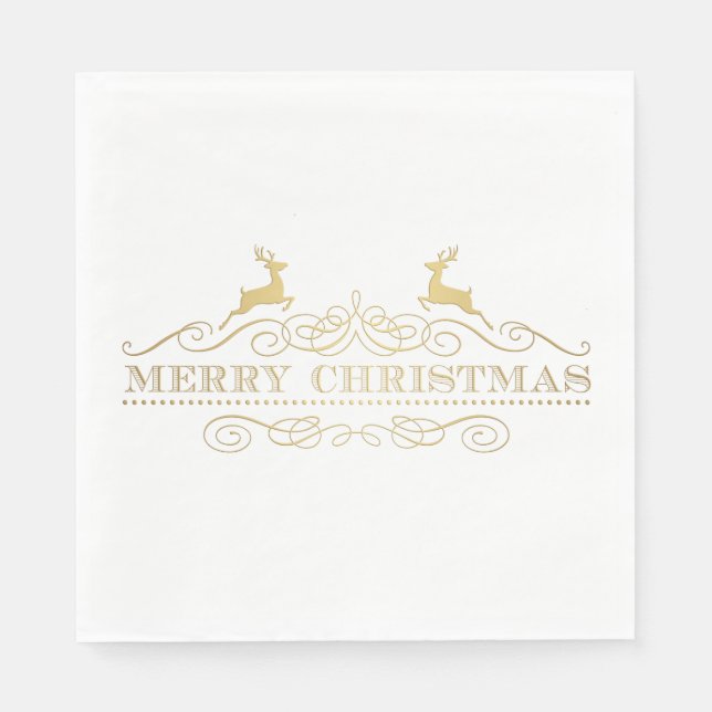 Servilleta De Papel Napkins de papel para navidades (Anverso)