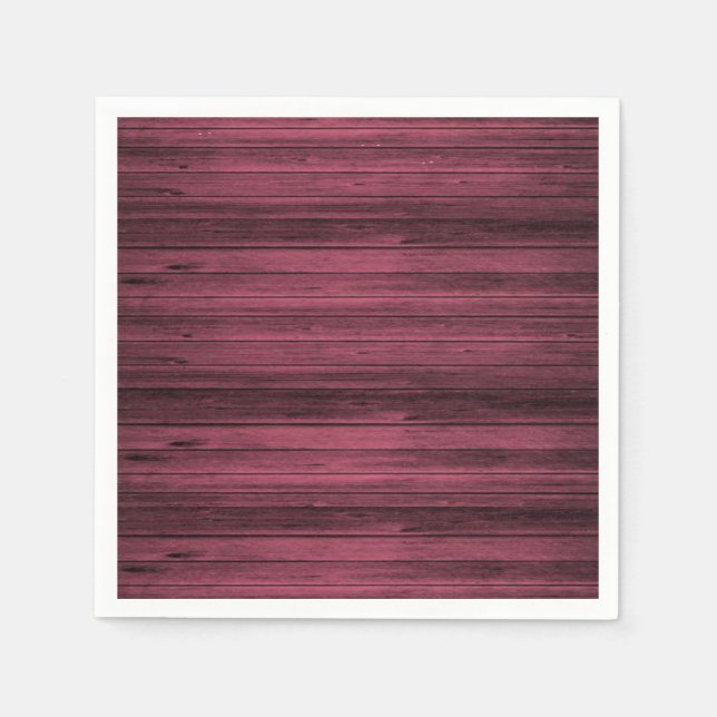 Servilleta De Papel Napkins de papel rojo (Anverso)