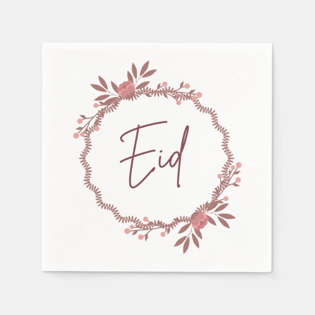 Servilleta De Papel Napkins Eid (Anverso)