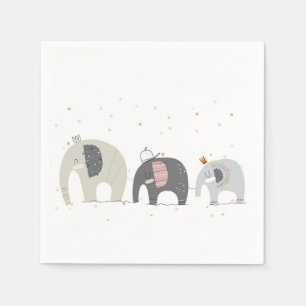 Servilleta De Papel Napkins Elephants