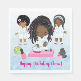 Servilleta De Papel Napkins, Fiesta afroamericano de spa