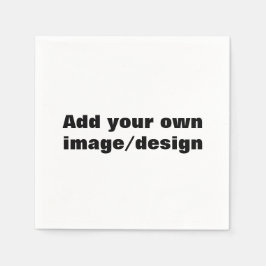 Servilleta De Papel Napkins fiesta - Añadir su propia imagen/diseño