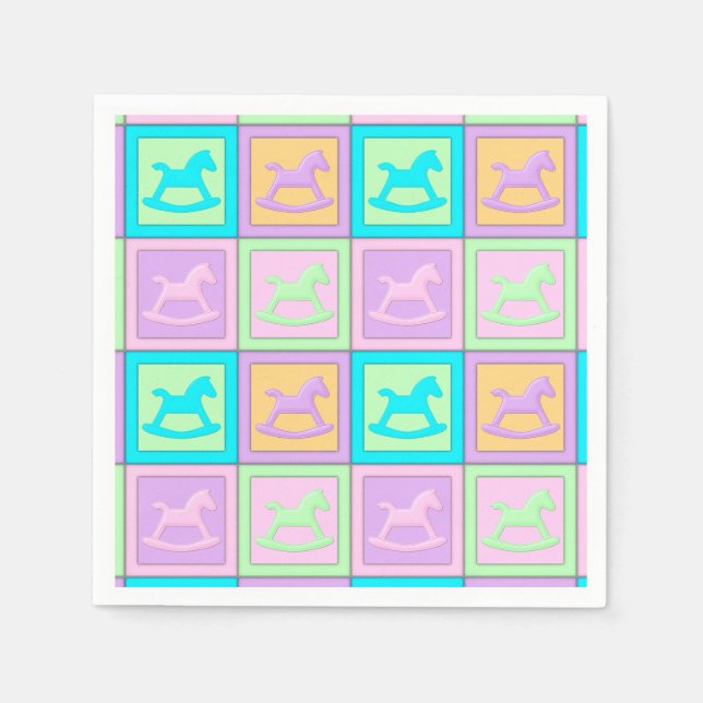 Servilleta De Papel NAPKINS, FIESTA DE CUERPOS DE Bebé (Anverso)