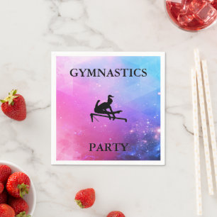 SERVILLETA DE PAPEL NAPKINS, FIESTA DE GIMNASTICA