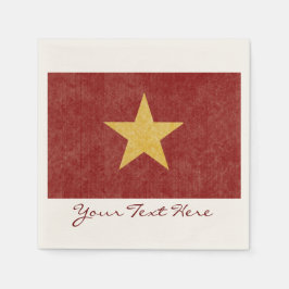 Servilleta De Papel Napkins, Fiesta de la bandera de Vietnam