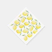 Napkins Fiesta de Lemones Amarillos