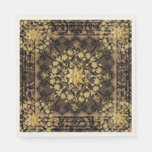 Napkins Fiesta de té de diseñador