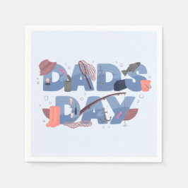 Servilleta De Papel Napkins Fiesta del Día del Padre