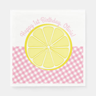 Servilleta De Papel Napkins Fiesta Lemonade Rosa