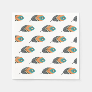 SERVILLETA DE PAPEL NAPKINS, FIESTA TRIBAL DE POW WOW