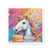 Napkins Fiesta Unicorn