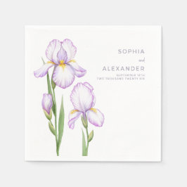 Servilleta De Papel Napkins for a Modern Wedding. 