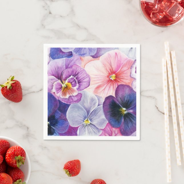 Servilleta De Papel Napkins for Easter or spring! (In situ)