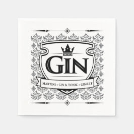 Servilleta De Papel Napkins Gin