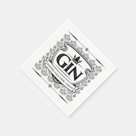 Servilleta De Papel Napkins Gin