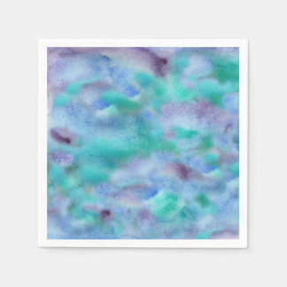 Servilleta De Papel Napkins Green Purple Cocktail Paper