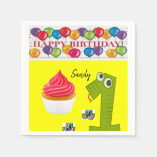 Servilleta De Papel Napkins Happy Birday Paper