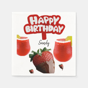 Servilleta De Papel Napkins Happy Birday Paper