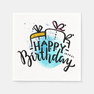 Servilleta De Papel Napkins Happy Birthday