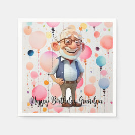 Servilleta De Papel Napkins Happy Birthday