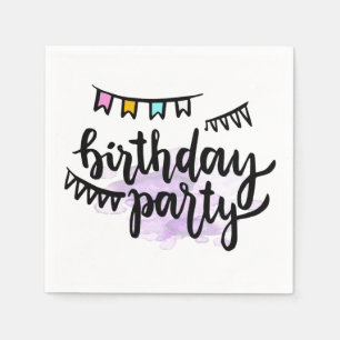 Servilleta De Papel Napkins Happy Birthday