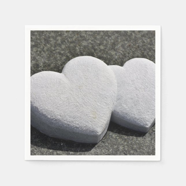 Servilleta De Papel Napkins Hearts (Anverso)