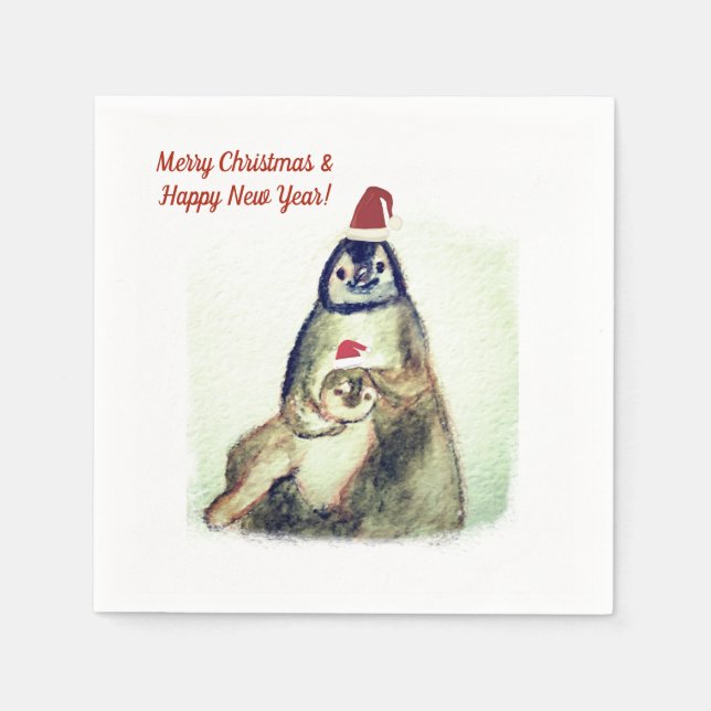 Servilleta De Papel Napkins Holiday Party (Anverso)