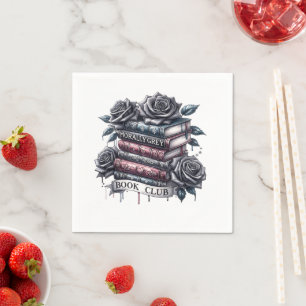 Servilleta De Papel Napkins moralmente Grey Book Club