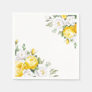 Servilleta De Papel Napkins-Napkins-Rosas de papel