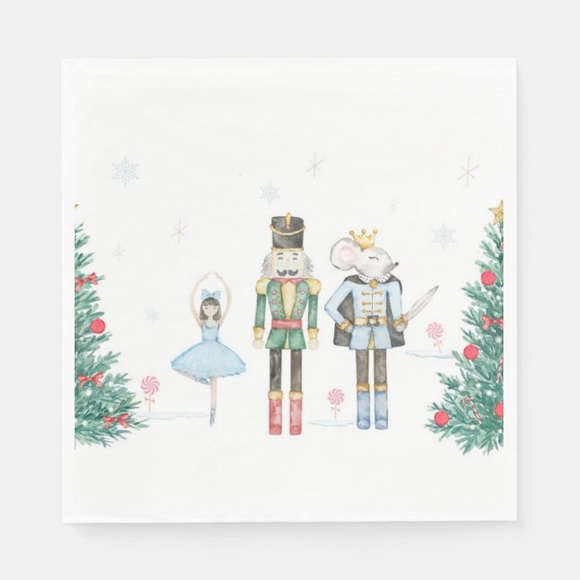 Servilleta De Papel Napkins nutcracker (Anverso)