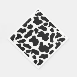 Servilleta De Papel Napkins - Patrón de vaca
