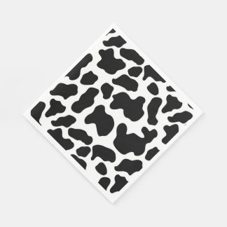 Servilleta De Papel Napkins - Patrón de vaca
