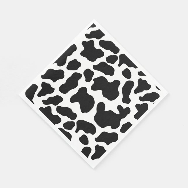 Servilleta De Papel Napkins - Patrón de vaca (Esquina)