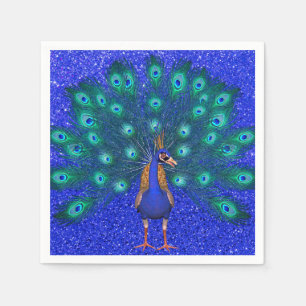 Servilleta De Papel Napkins Peacock Fiesta