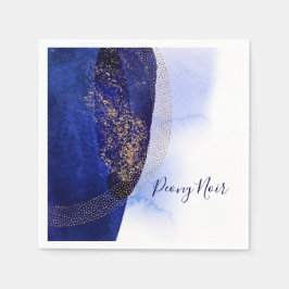 Servilleta De Papel Napkins Peony Noir Collection