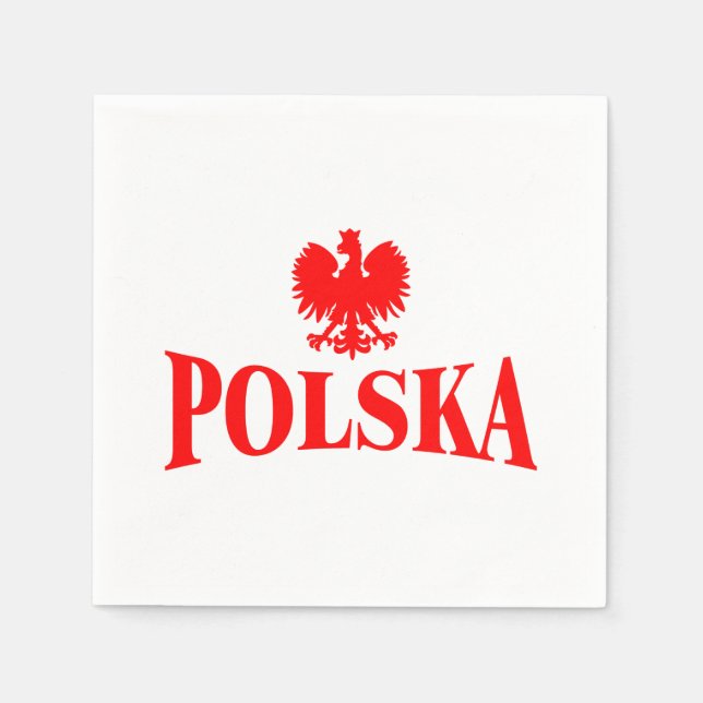 Servilleta De Papel Napkins Polska Eagle Bar (Anverso)