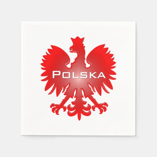 Servilleta De Papel Napkins Polska Eagle Bar (Anverso)