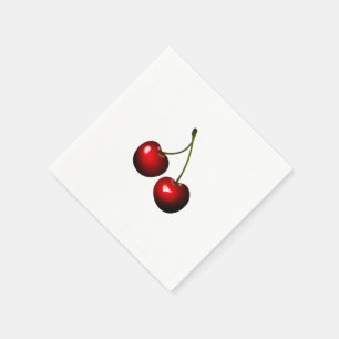 Servilleta De Papel Napkins Red Cherry